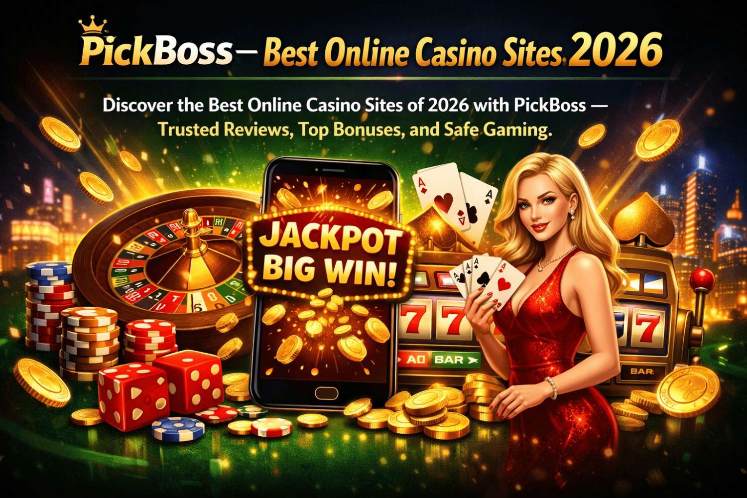 PickBoss — Best Online Casino Sites 2026