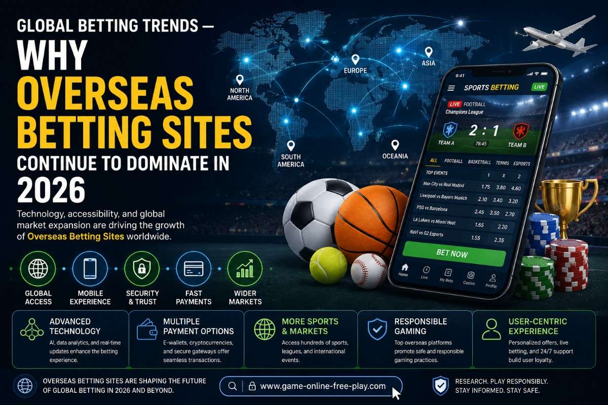 Global Betting Trends — Why Overseas Betting Sites Continue to Dominate in 2026