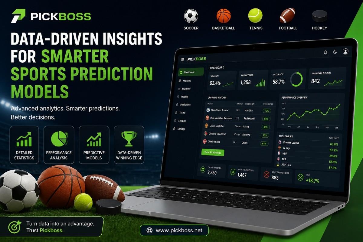 Pickboss — Data-Driven Insights for Smarter Sports Prediction Models