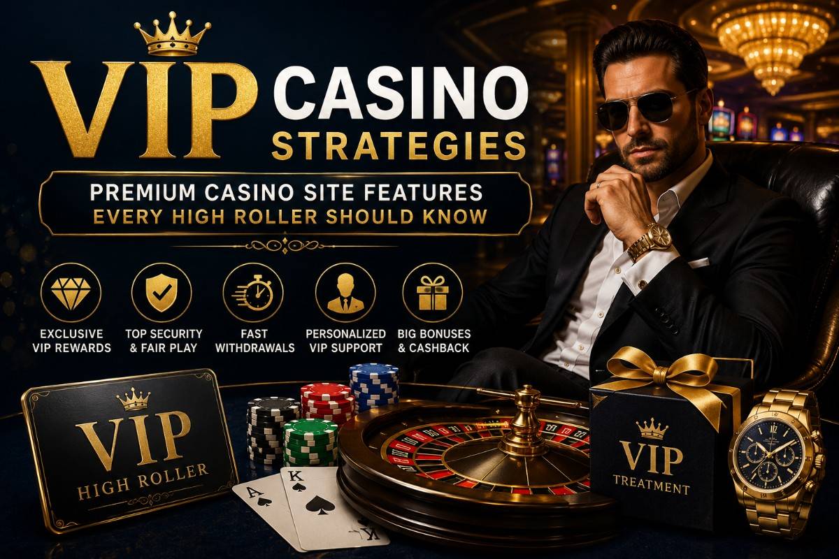 VIP Casino Strategies — Premium Casino Site Features Every High Roller Should Know