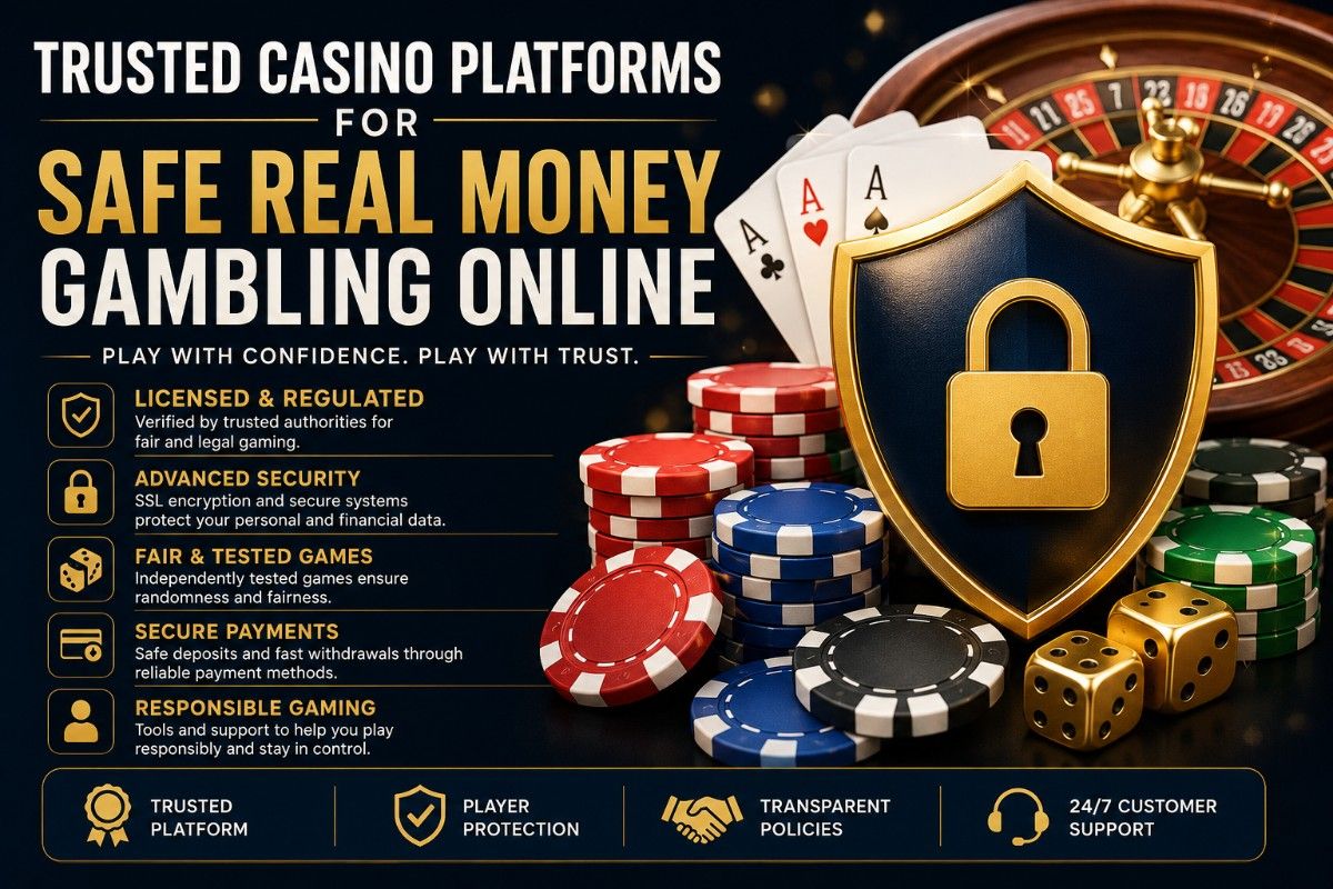 Trusted Casino Platforms for Safe Real Money Gambling Online