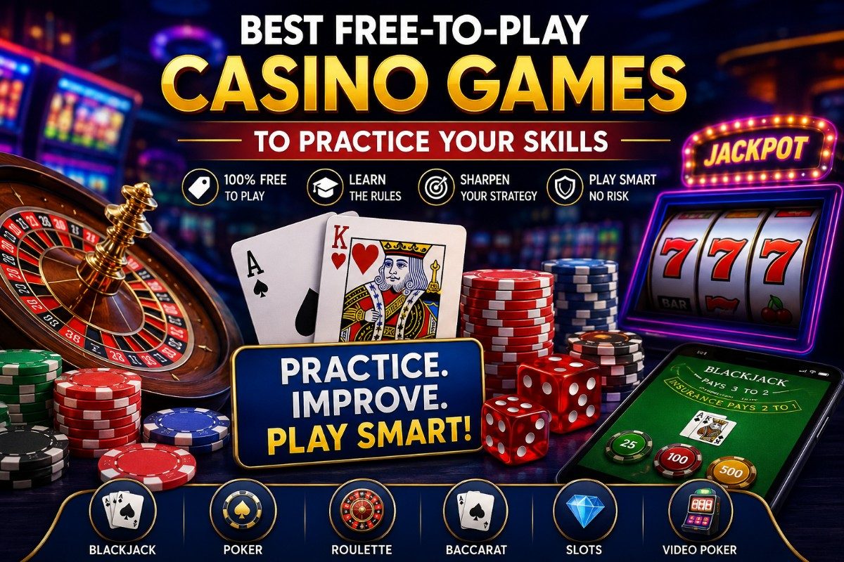 Best Free-to-Play Casino Games to Practice Your Skills