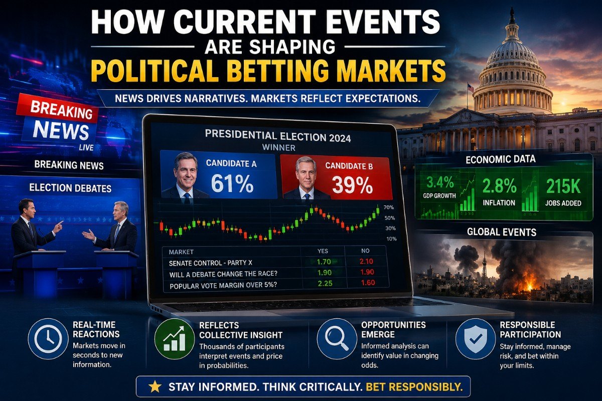 How Current Events are Shaping Political Betting Markets