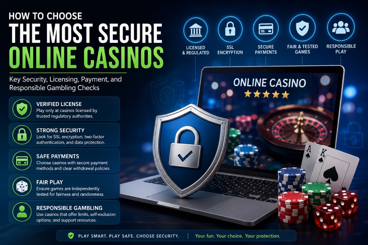 How to Choose the Most Secure Online Casinos this Year