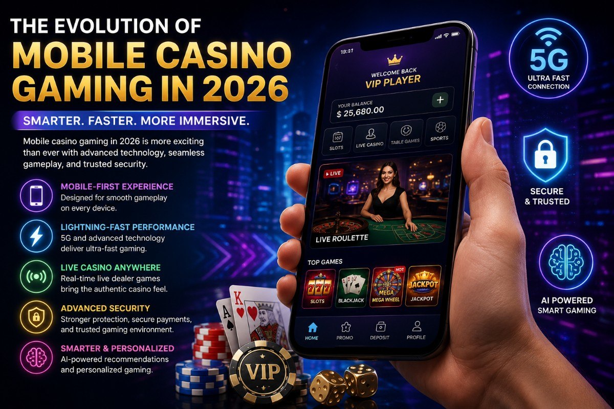 The Evolution of Mobile Casino Gaming in 2026