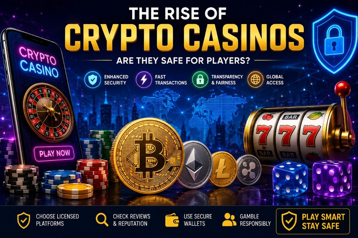 The Rise of Crypto Casinos: Are They Safe for Players