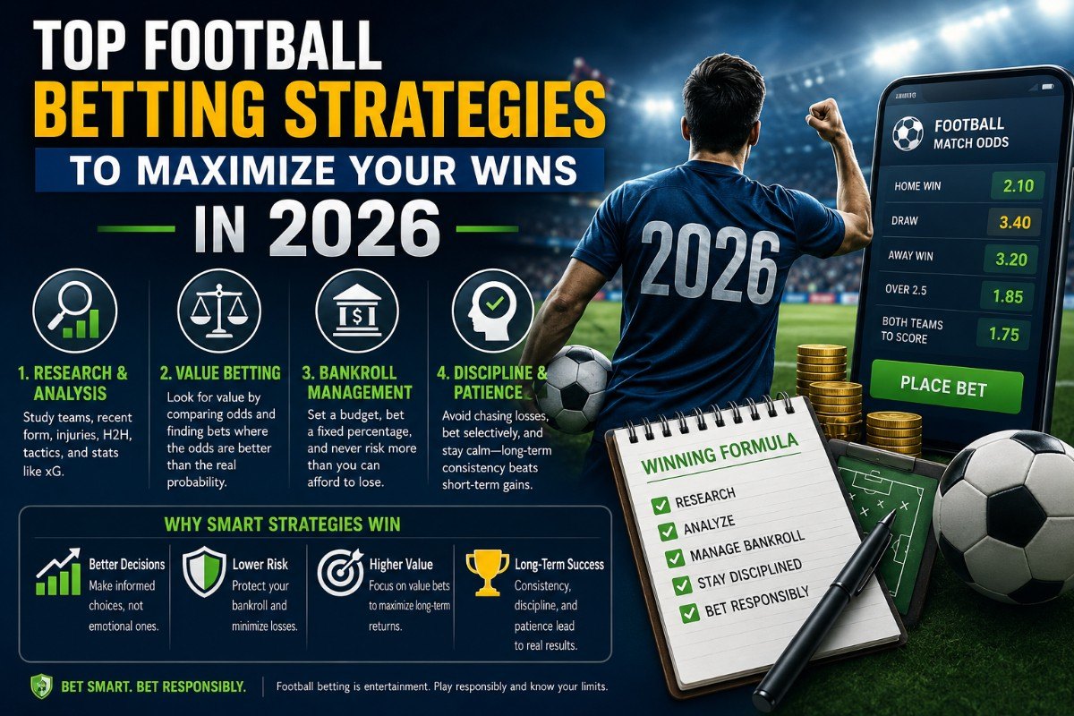 Top Football Betting Strategies to Maximize Your Wins in 2026