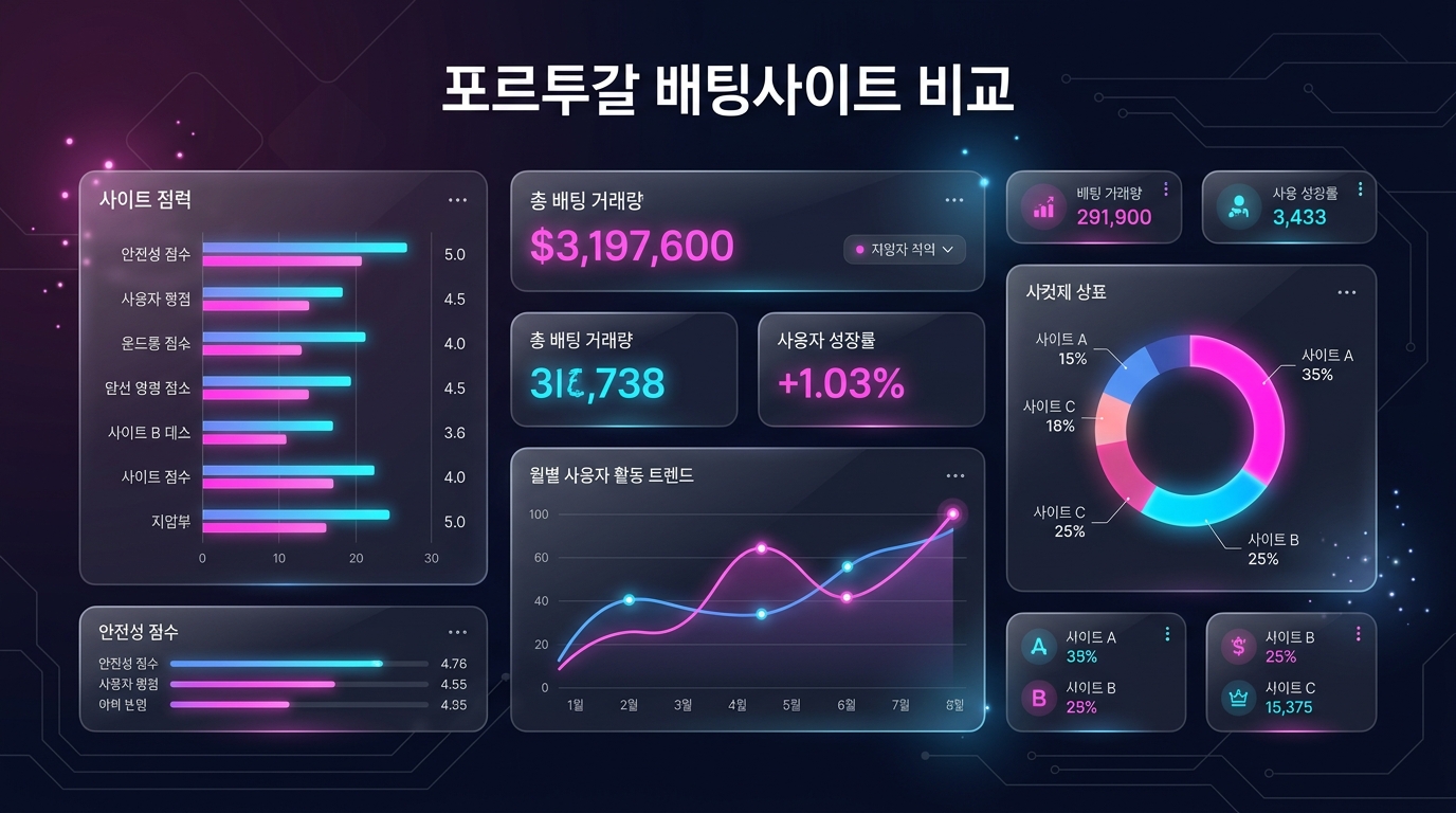 포르투갈 배팅사이트 비교: 안전하고 신뢰할 수 있는 사이트를 찾는 방법