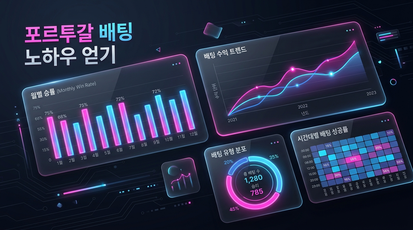 포르투갈 배팅 노하우 얻기: 초보자부터 전문가까지 위한 최고의 전략
