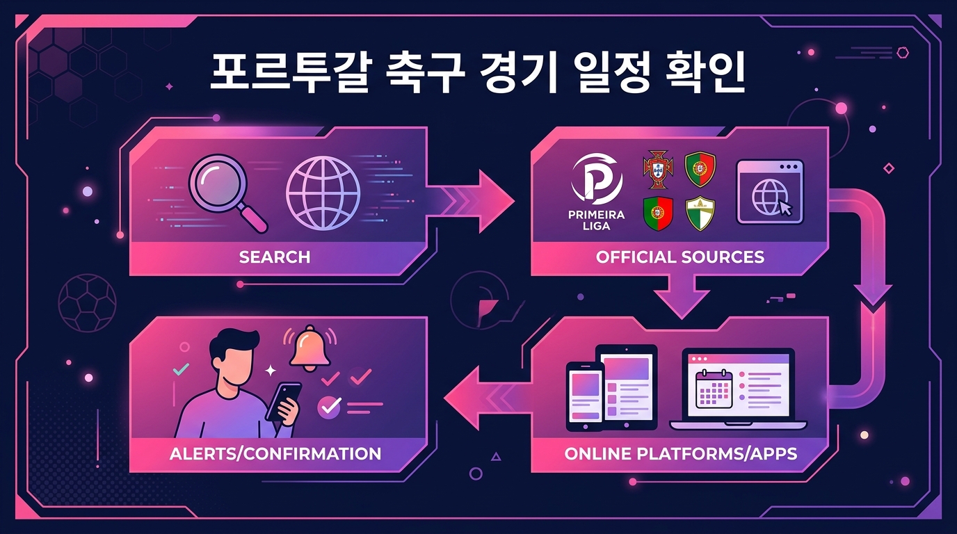 포르투갈 축구 경기 일정 확인: 최신 경기 정보를 얻는 방법